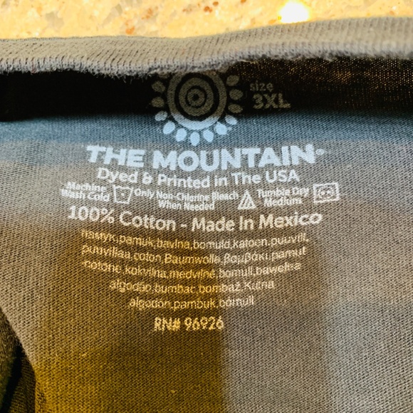 The Mountain Black Tee Shirt Selfies Howard Robinson Animal Faces Mens 3XL Pets - Picture 15 of 16